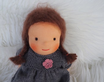 Lucky Mouse "Ella" rag doll, Waldorf-style rag doll, cuddly doll, baby doll, Waldorf doll