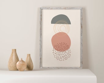 ABSTRACT PRINT MINIMALIST - 11X14