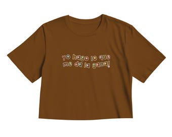 Yo hago lo que me da la gana T-Shirt Latina Jersey Latina Shirt