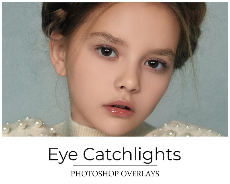 Eye Catchlights Overlays PNG on Transparent Background Portrait Retouch Eye Glare PNG Photoshop Overlay Photographer Tool image 1