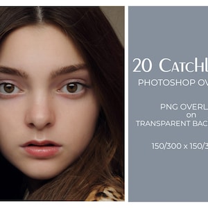 Eye Catchlights Overlays PNG on Transparent Background Portrait Retouch Eye Glare PNG Photoshop Overlay Photographer Tool image 8