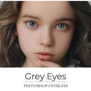 Grey Eyes Iris Overlays - Eye Lenses PNG Clipart - Eye Color Overlay - Portrait Retouch - Digital Lenses - Photoshop Overlay - Eye Tint PNG