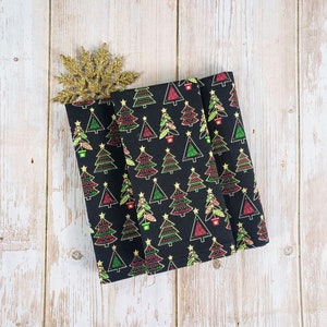 Christmas Cloth Napkins, Glitter Christmas Tree Napkins, Christmas Tree Cloth Napkins, Elegant Christmas Napkins, Set of Cloth Napkins