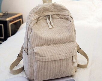 Corduroy Backpack Jansport - Etsy