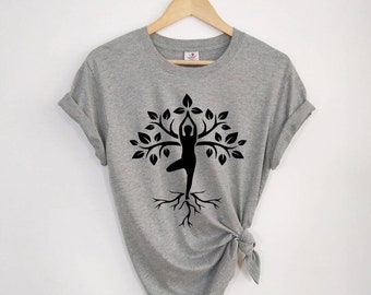 yoga t shirts ladies