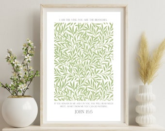I Am The Vine John 15:5 DIGITAL DOWNLOAD