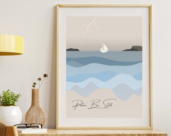 Peace Be Still Jesus Calms the Storm DIGITAL DOWNLOAD
