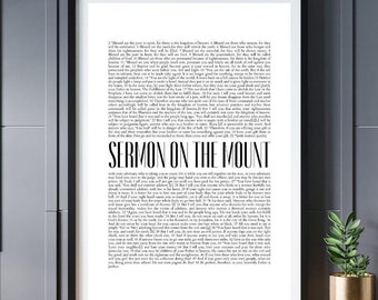 Sermon on the Mount DIGITAL DOWNLOAD Matthew 5