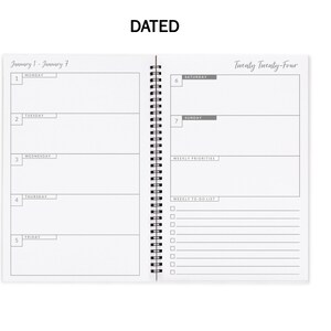 2024 Weekly Planner Jesus Leaves the 99 Christian 8.5 x 11 Softcover Good Shepherd Gift For Her Christian Daily Planner Agenda for Women image 6