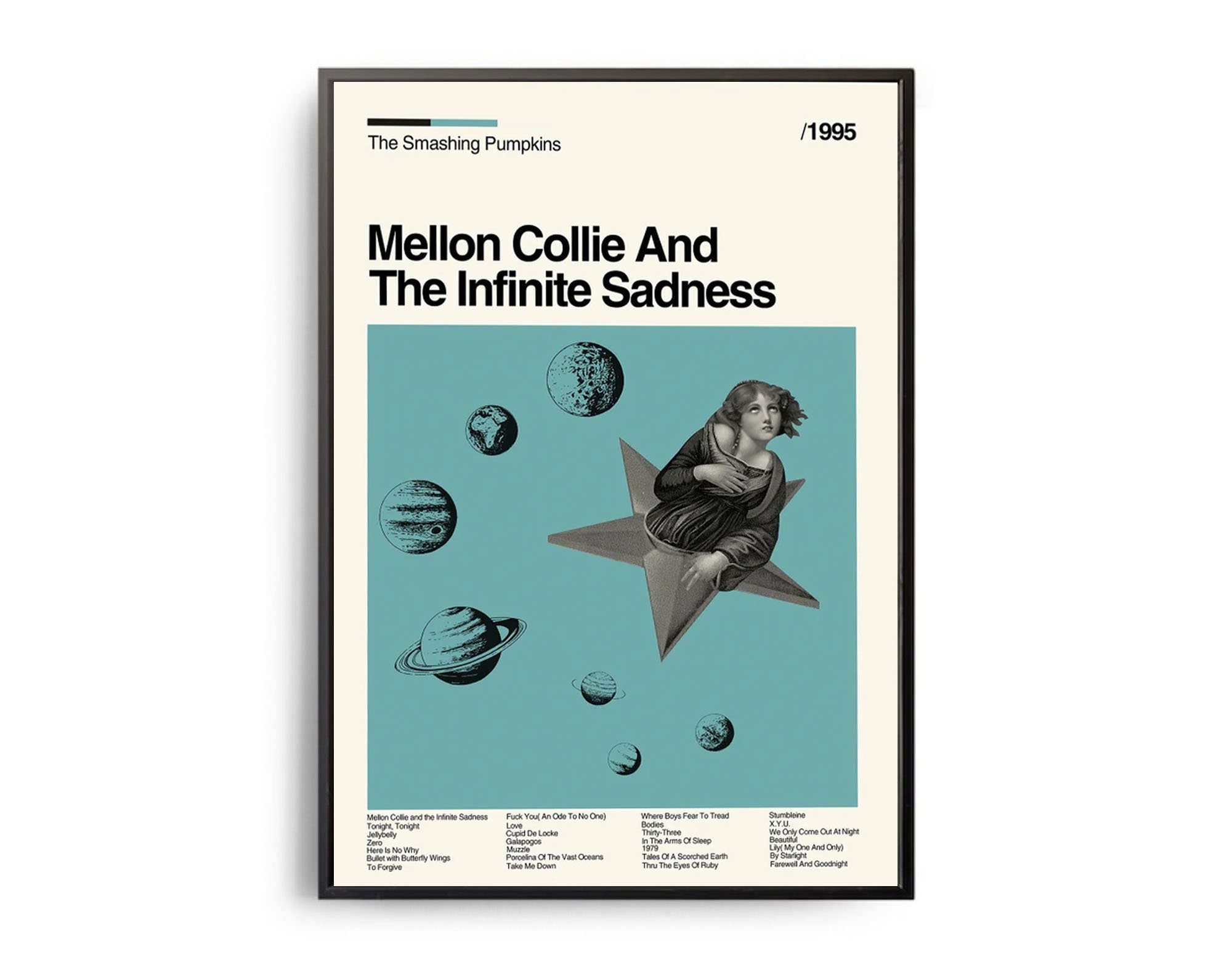Discover The Smashing Pumpkins Mellon Collie and the Infinite Sadness Poster