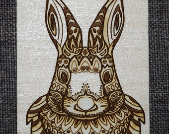 Download Rabbit mandala | Etsy
