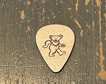 Jerry Bear Laser-Cut Guitar Pick Fridge Magnet