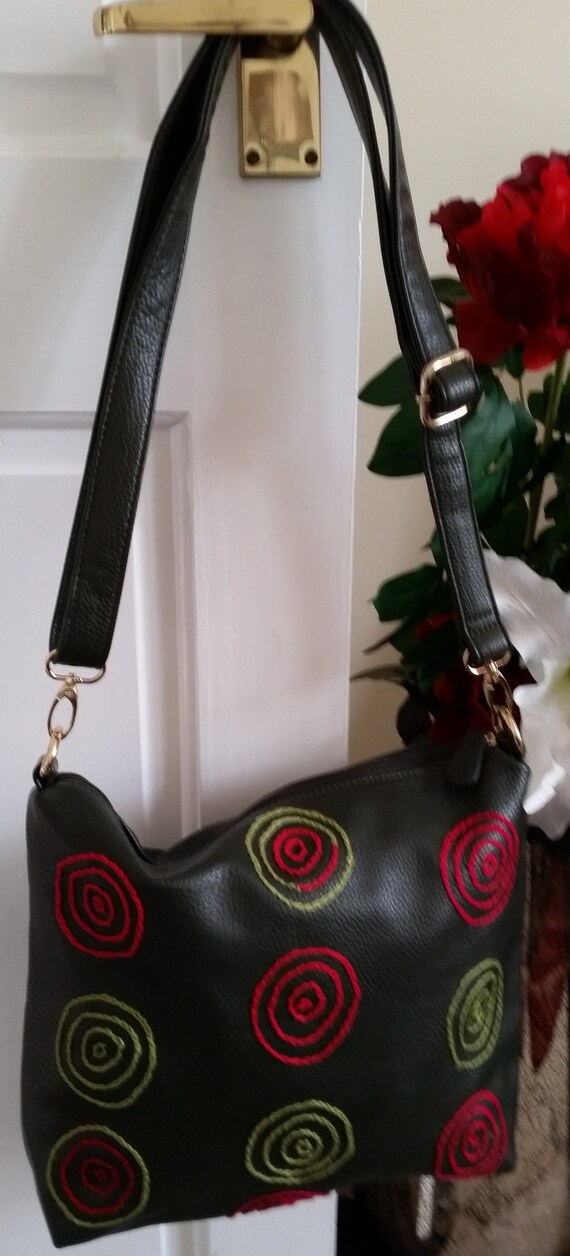 Ladies Bag Black Bags Women Bags Shoulder Handbag Leather Etsy