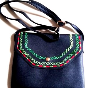 2 bolsos de mujer, bolso negro de mujer, carteras, bolsos de piel, bolso de hombro de mujer, bolso esencial de mujer, bolso ligero, bolso floral, bolso de tela para pintar