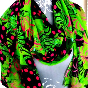 Pareos, bufandas, ropa de mujer, bufandas grandes de muselina suave, 2 mx 80 cm, bufandas suaves, cómodas y ligeras, estampado original único hecho a mano