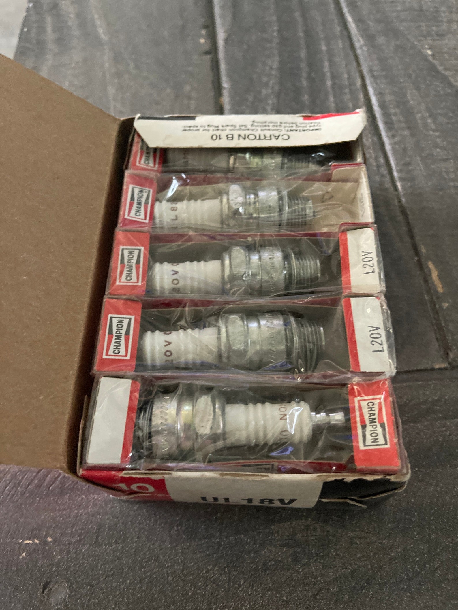 Vintage champion spark plugs Etsy