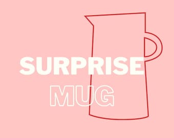 SURPRISE Handmade Pottery mug!!