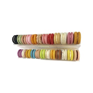 Macaron Bites - Assorted Gift Box of 24 of French Macarons