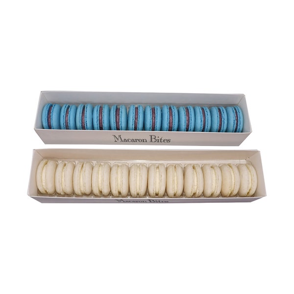 Macaron Party Box - Blue and White