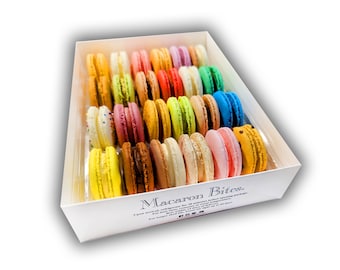 French Macarons Gift Box - 24 Assorted Macarons