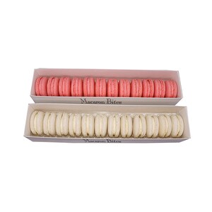 Macaron Party Box - Pink and White