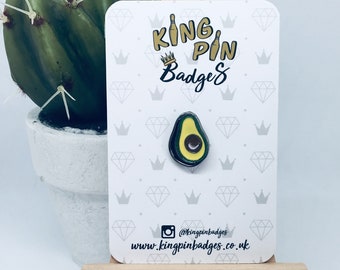 AVOCADO Enamel Pin Badge | Avocado Badge | Pin Badge | Enamel Badge | Lapel Pin | Food Gifts | Letterbox Gift | Mix & Match 3FOR2