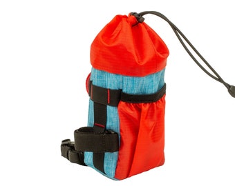 Cycling handlebar bag from kids. Scooter or balance bike bag. Small feeder for bikepacking bike. KasyBag Pocket Pack Junior for handlebar