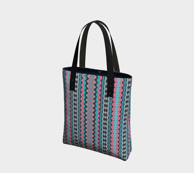 carry-all Tote bag Pueblo purse southwest design baby bag handbag knitting bag shopping tote