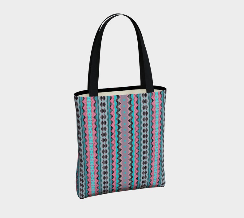 carry-all Tote bag Pueblo purse southwest design baby bag handbag knitting bag shopping tote