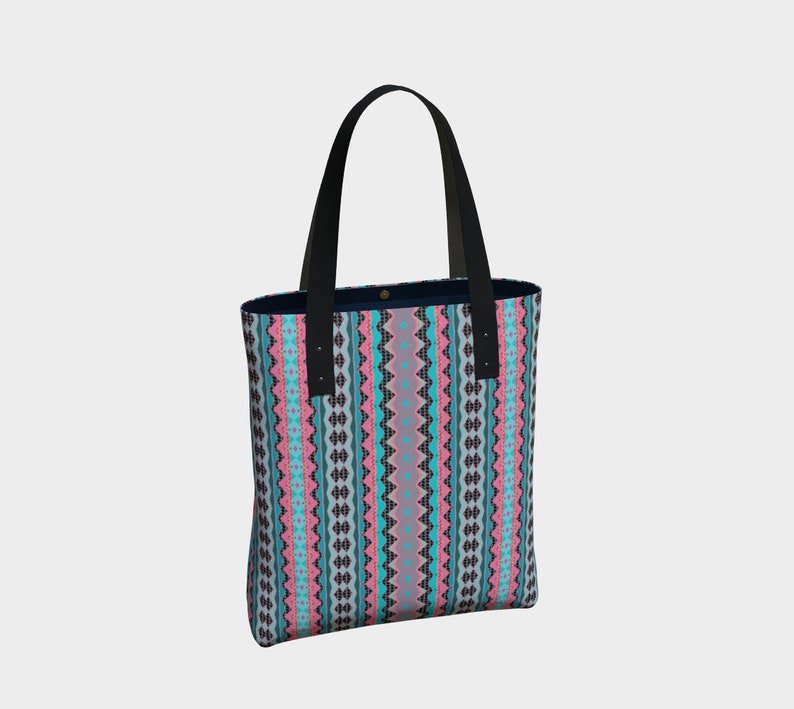 carry-all Tote bag Pueblo purse southwest design baby bag handbag knitting bag shopping tote