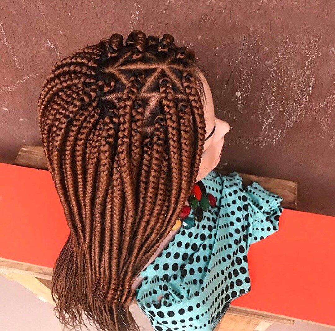 No Sew, Clip-In Half Wig On a Cornrow Cap: Hergiven Hair Blowout Texture 