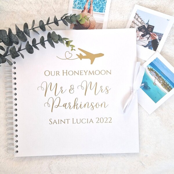 Honeymoon Scrapbook Etsy UK