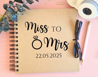 Personalised Wedding Planner Scrapbook, Wedding Planning Book, Wedding Journal, Wedding Plans Journal