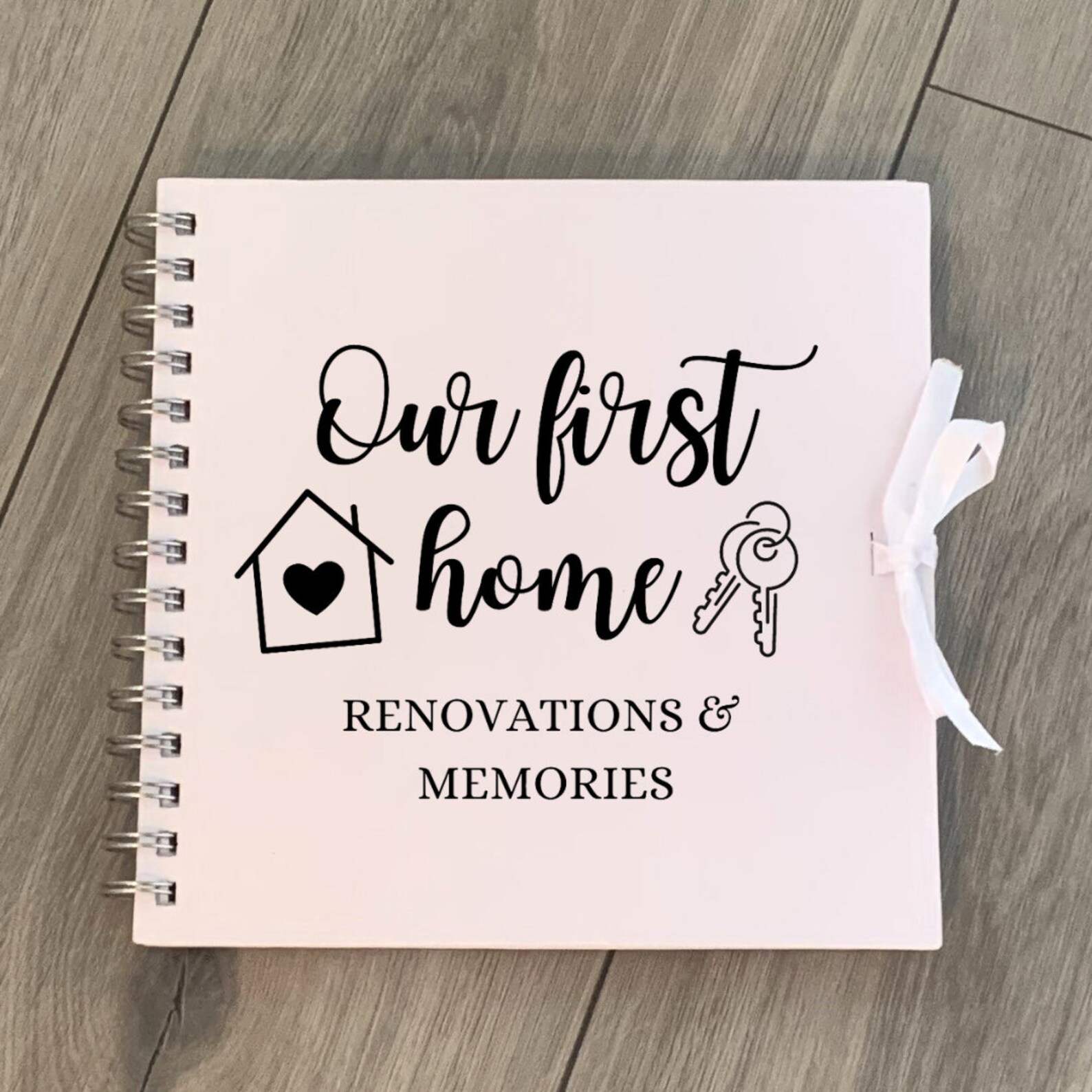 First or New Home Scrapbook Album Home Renovation Book First Etsy UK