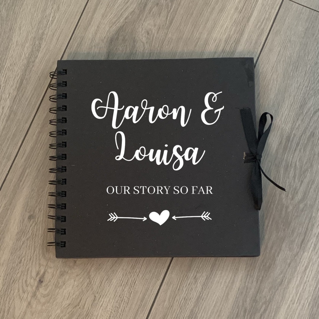 Personalised Couples Scrapbook