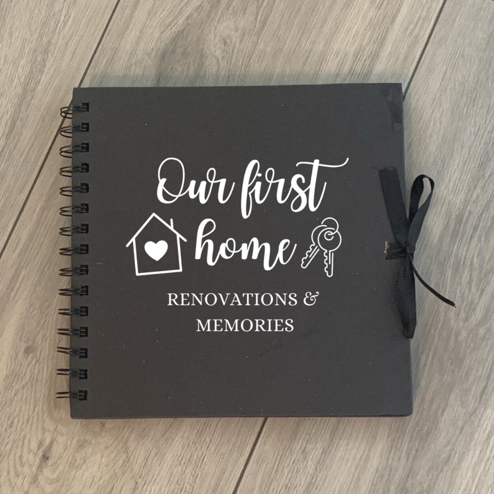 First or New Home Scrapbook Album Home Renovation Book First Etsy UK