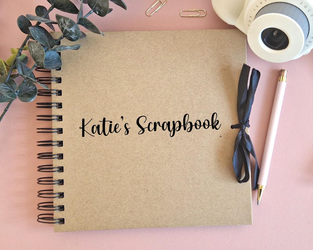 Scrapbook Rylan Name Personalised Name Scrapbook Album - Etsy