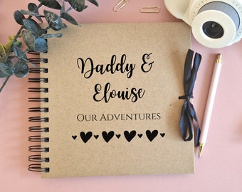Daddy Scrapbook, Daddy and Me Journal, Daddy Gift, Father's Day Gift, Daddy and Me Scrapbook, Daddy Memory Book, Gift For Daddy