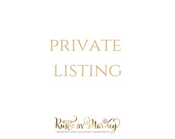 Private listing for Leanne