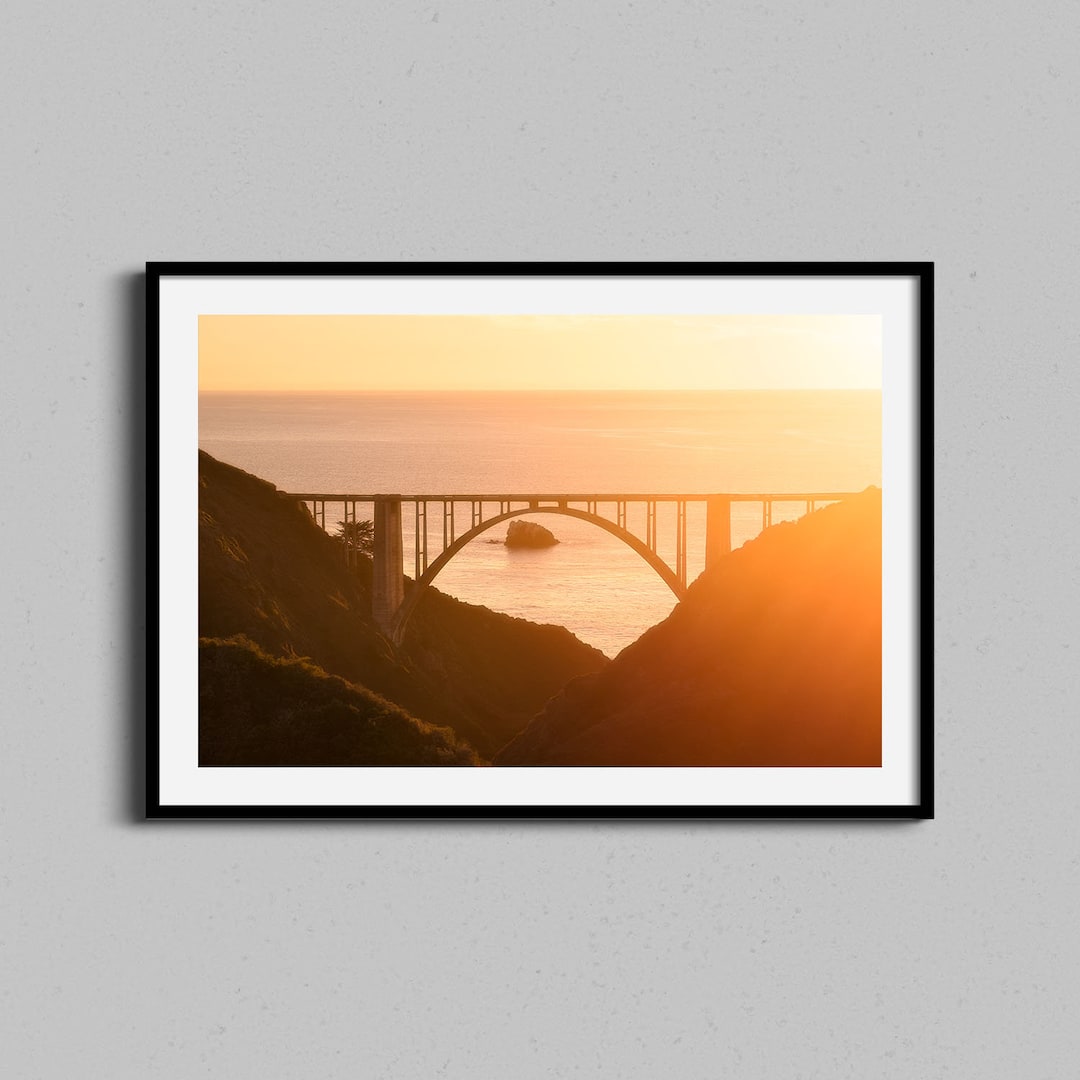 Big Sur Photo Print | Coastal Home Decor | Bixby Bridge Wall Art ...