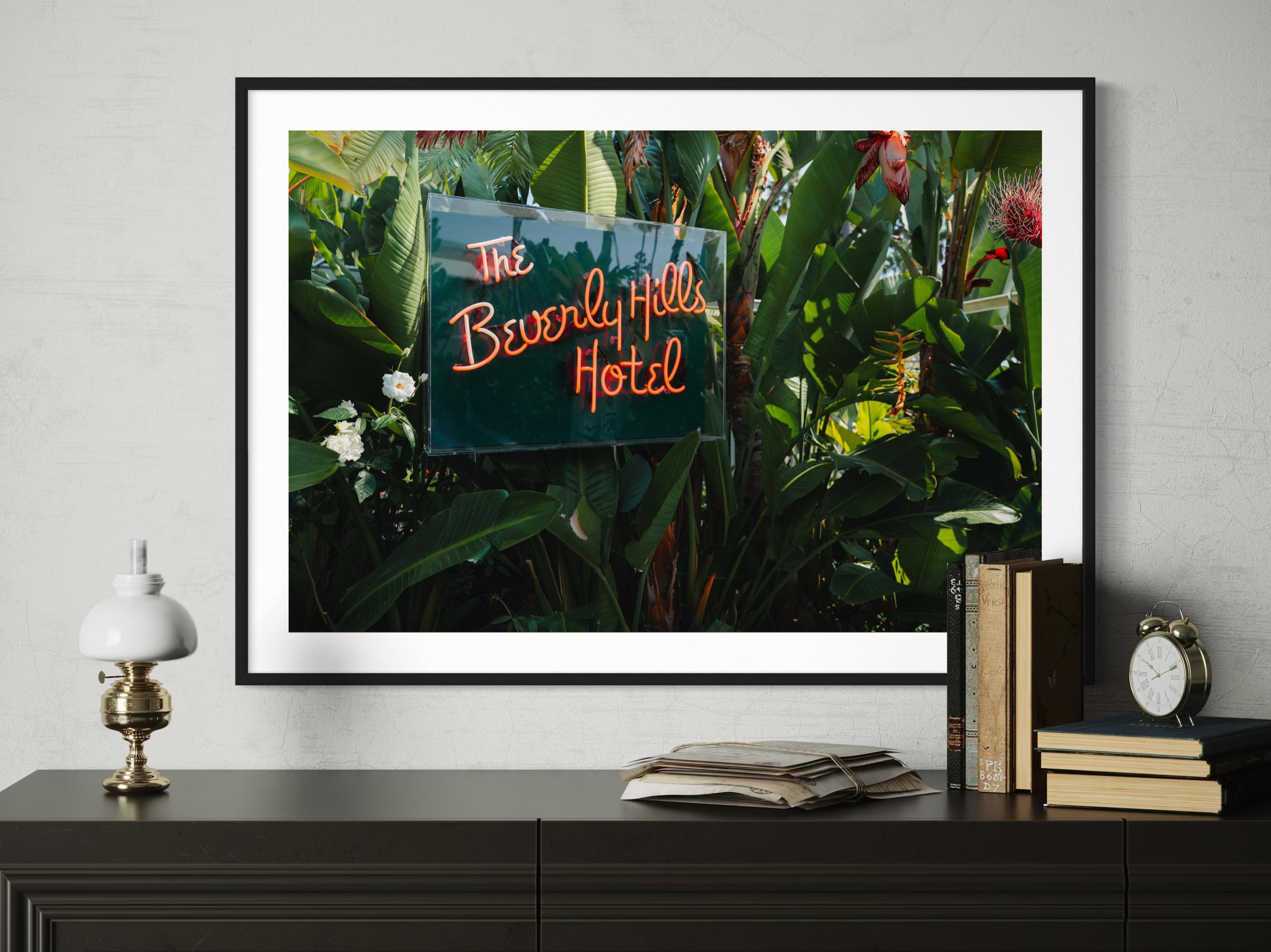 Beverly Hills Hotel Wall Art | Los Angeles Home Decor | Beverly Hills Sign Print | Boho Photography | Beach House Coastal Photo Artwork