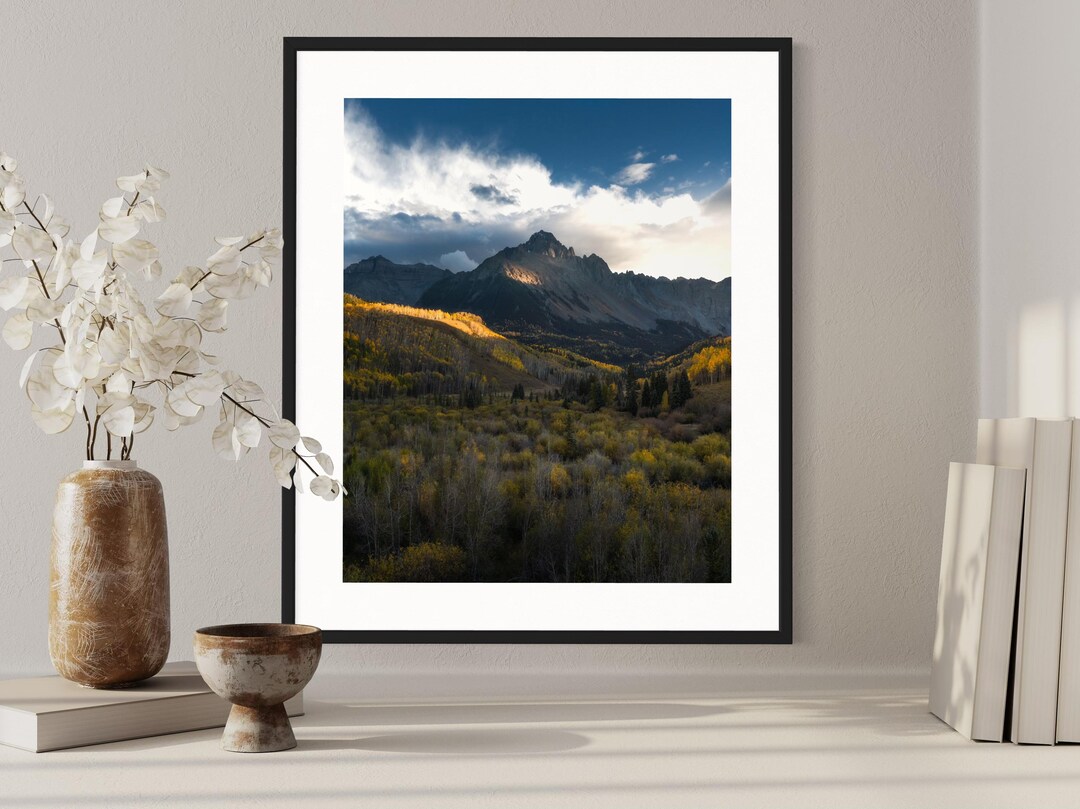 Colorado Mountains Wall Art | Autumn Forest Photograph | San Juan ...