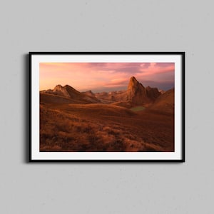 Colorado Berge Wand Kunst | Landschaftsfotografie | San Juan Mountains Sonnenuntergang Fotografie, Natur Wohnkultur gerahmtes oder ungerahmtes Foto