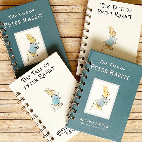 PETER RABBIT notebook | repurposed Beatrix Potter books | journal | children's notebook | pocket size | BP