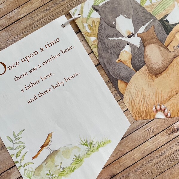 Storybook You’re All My Favorites book page banner | Sam McBratney | multiples baby shower | multiple siblings