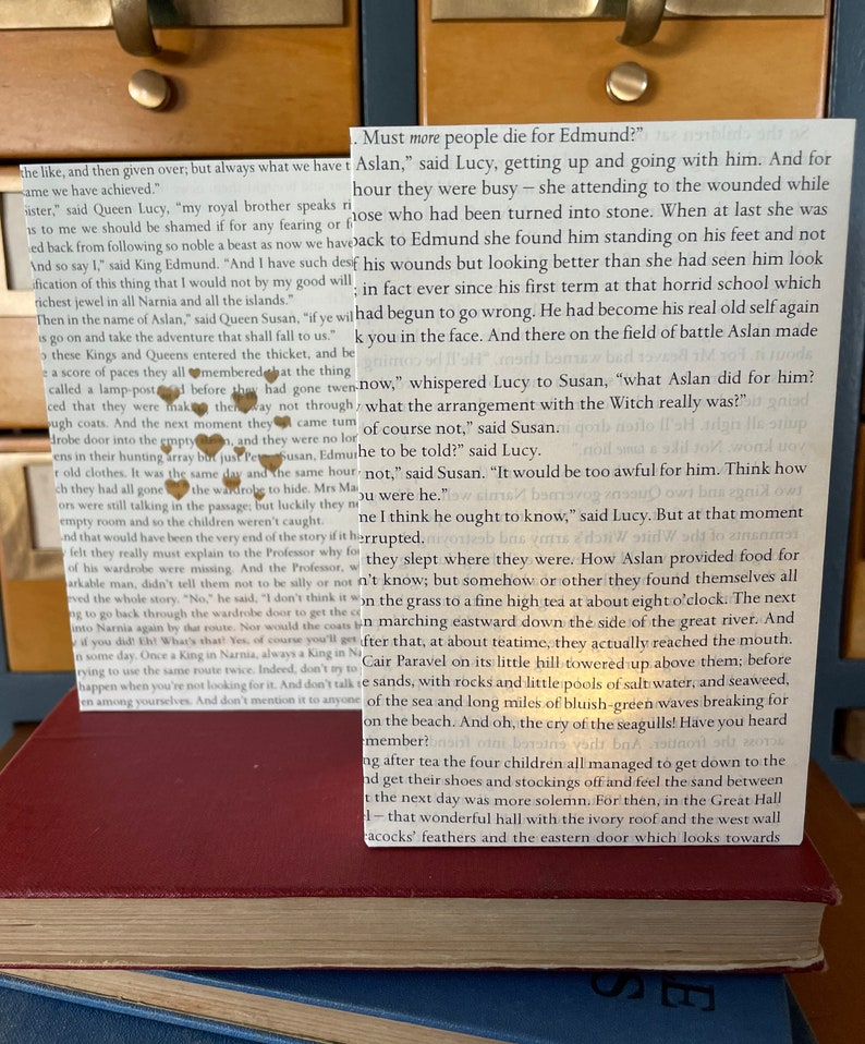 Book Page Luminaries Paper Lanterns Book