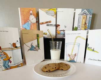 Storybook bags | If You Give a Mouse a Cookie  treat bags | set of 8 | party favor bags | If You Give party | Once Upon a Time birthday