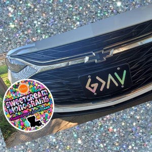 BOLD God Is greater than my high and lows Car Tag|Highs and Lows Car License Plate|God is greater than your highs and lows|Front Car Tag|New