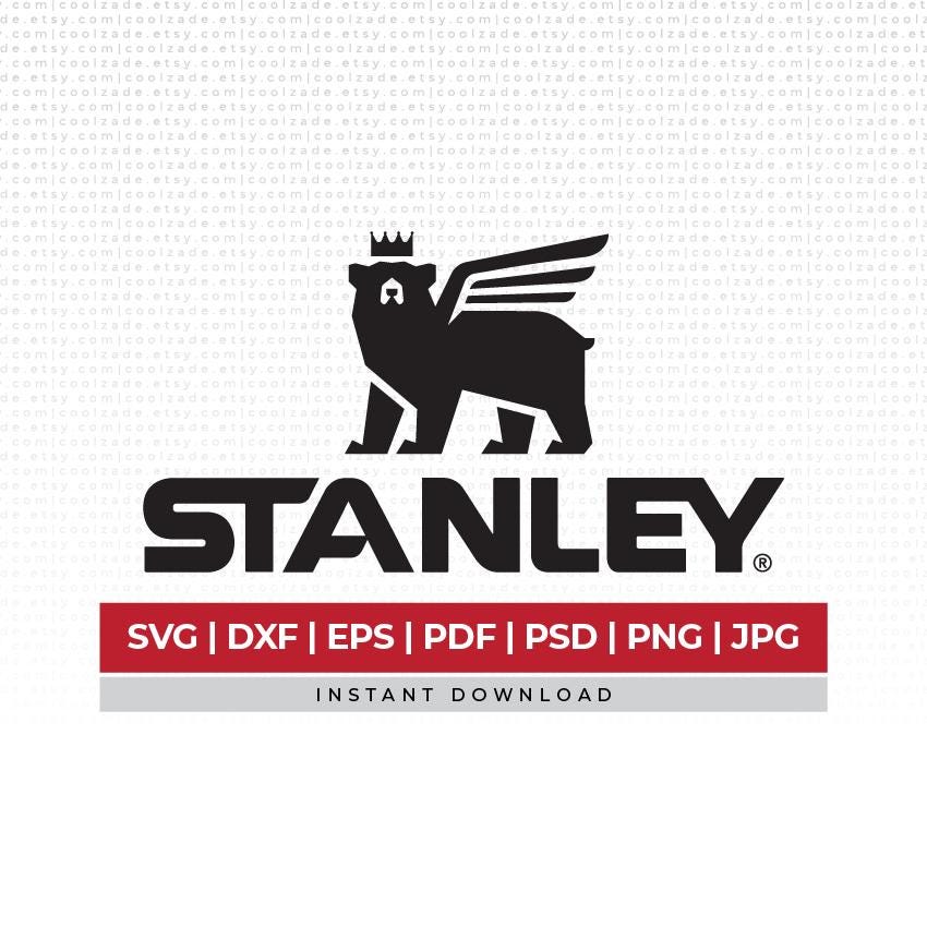 STANLEY Silhouette for Cricut | Svg | Dxf | Eps | Pdf | Psd | Png | Jpg ...