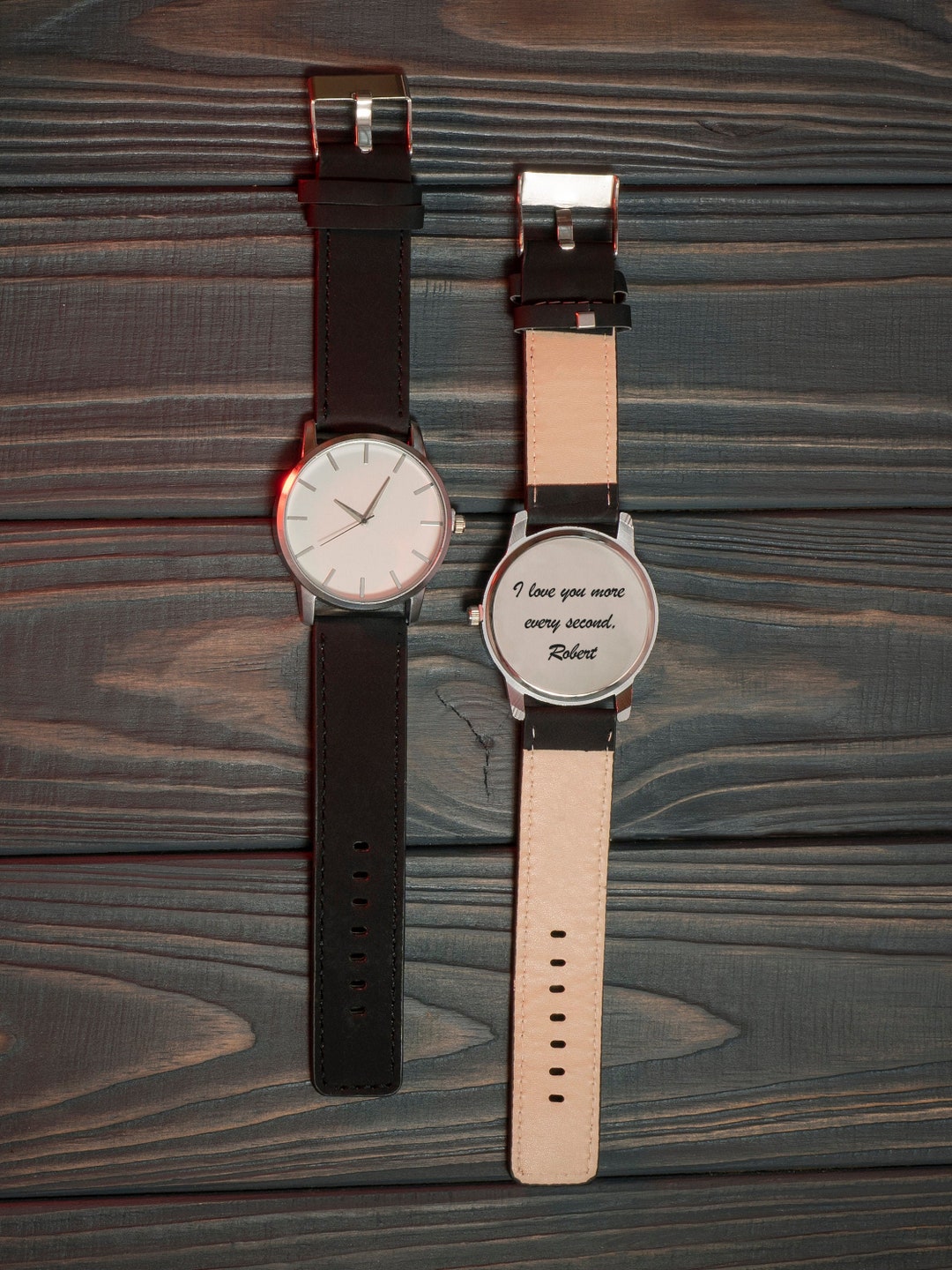 Personalized Minimalist Watch, Engraved Classic Watch, Engraved Watch